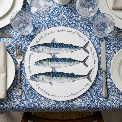 Mackerel tablemat