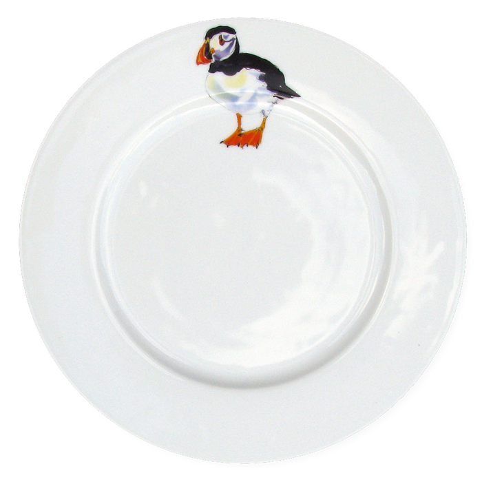 Richard Bramble Puffin Standing 26cm Plate