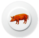 Richard Bramble Tamworth Pig 19cm Plate
