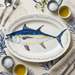 Bluefin Tuna 39cm oval plate lifestyle