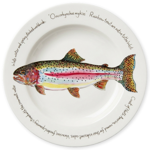 Rainbow Trout 30cm Plate