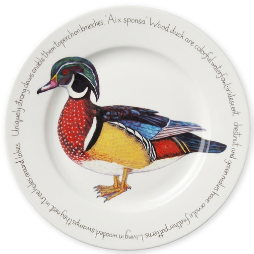 Wood Duck 30cm Plate