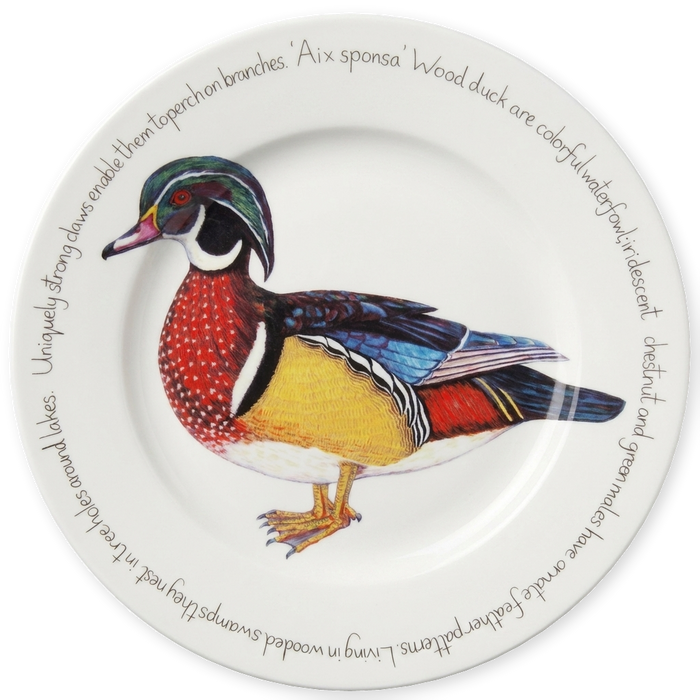 Wood Duck 30cm Plate