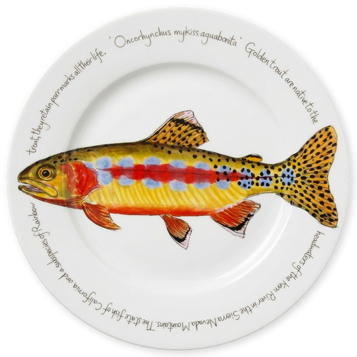 Golden Trout 30cm Plate