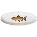 Brown Trout 65cm (25.5") Large Oval Plate (limited edition)