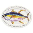Yellowfin Tuna 39cm (15.4") Oval Plate