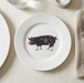 Richard Bramble Berkshire Pig 19cm Plate lifestyle