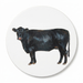 Aberdeen Angus Cow coaster