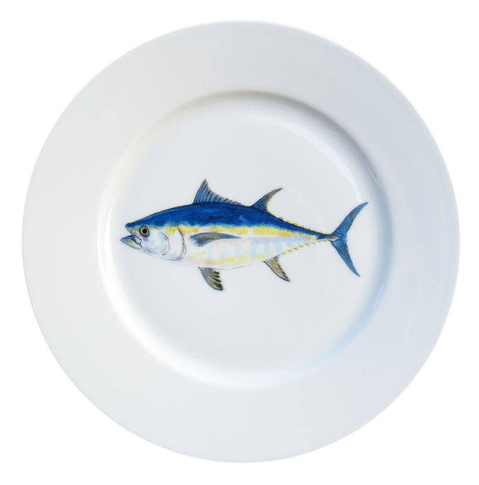 Bluefin Tuna 19cm Flat Rimmed Plate
