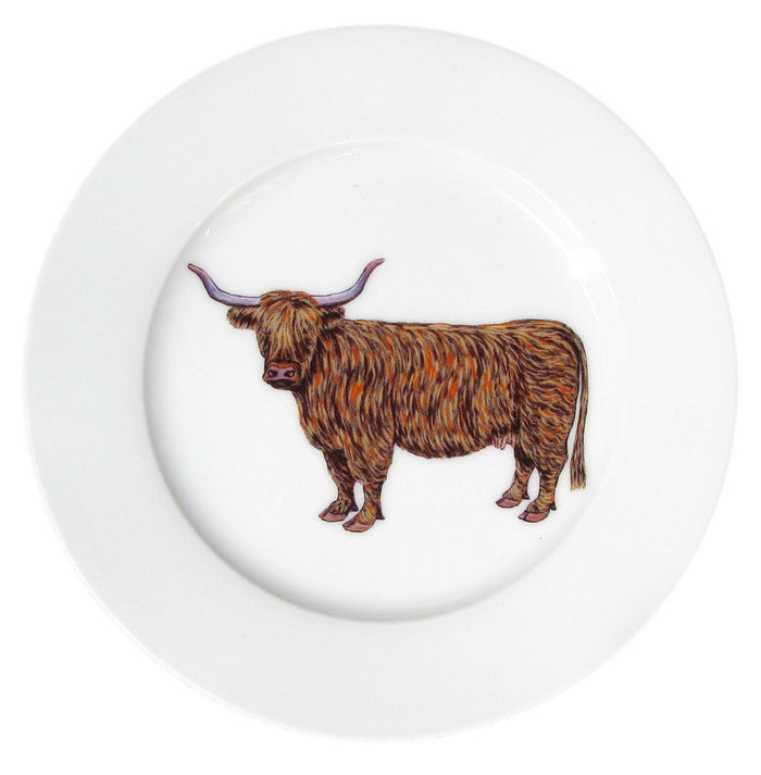 Highland Cow Mug & Side Plate Set table setting