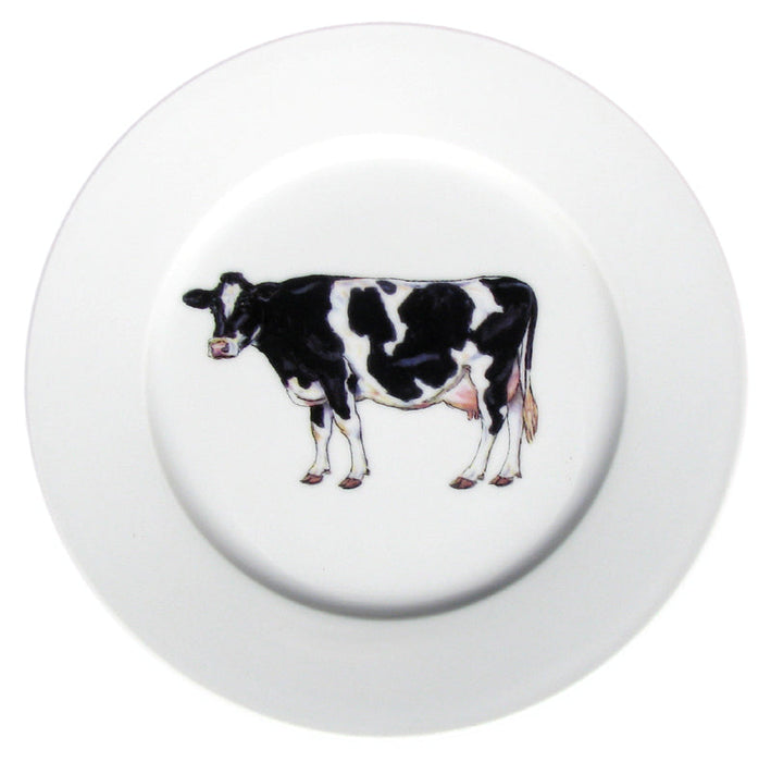 Holstein-Friesian Cow 19cm Plate by Richard Bramble