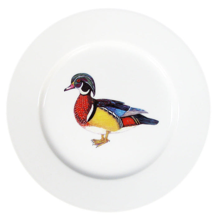 Wood Duck Mug & Side Plate Set styled on the table
