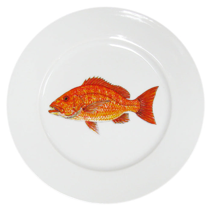 Red Snapper Mug & Side Plate Set styled on the table