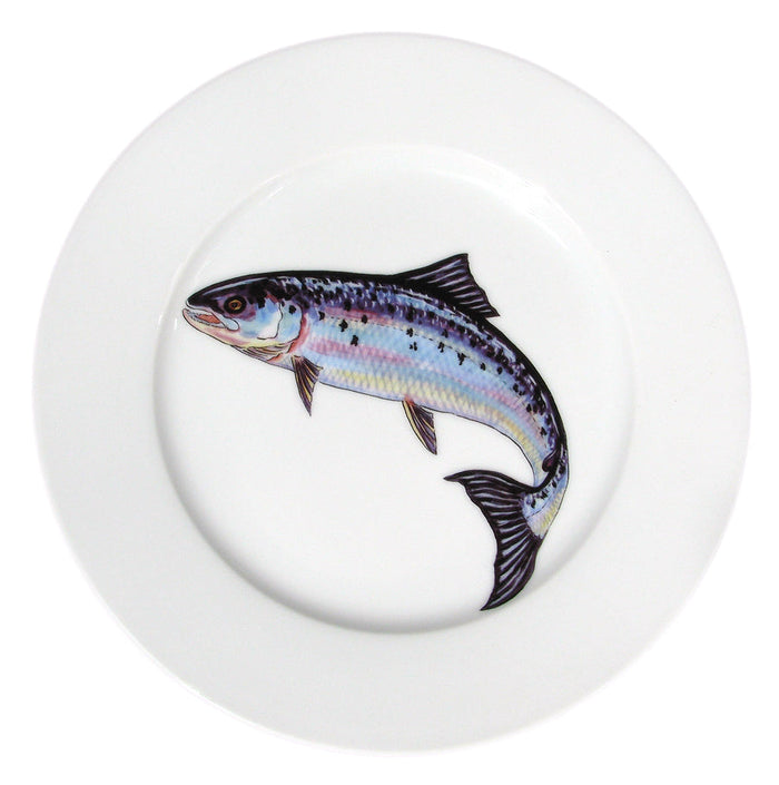 Salmon Mug & Side Plate Set table setting