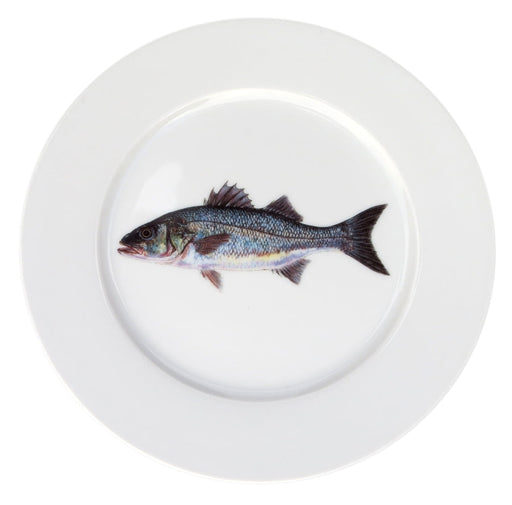 Sea Bass 19cm Plate by Richard Bramble