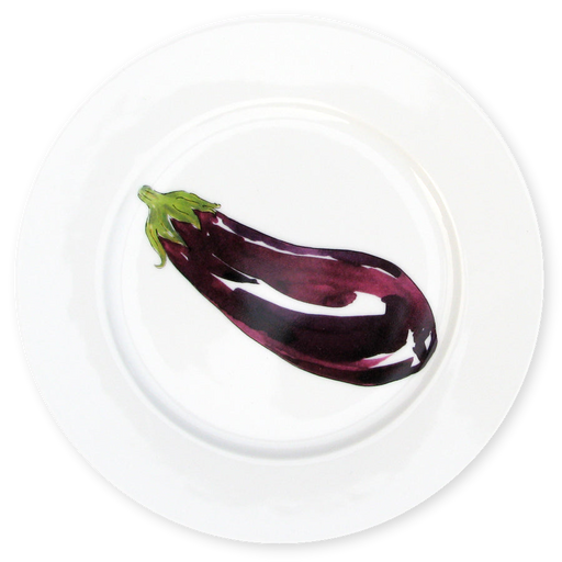Richard Bramble Aubergine 19cm Plate