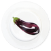 Richard Bramble Aubergine 19cm Plate