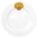 Scallop 26cm Flat Rimmed Plate