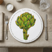 Artichoke tablemat