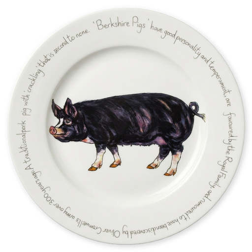 Berkshire Pig 30cm Plate