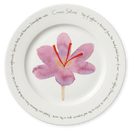 Saffron 30cm Flat Rimmed Plate Limited edition