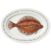 plaice oval plate