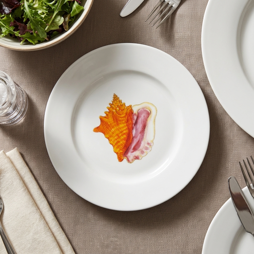 Richard Bramble Conch 19cm Plate lifestyle