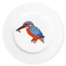 Kingfisher 19cm Flat Rimmed Plate