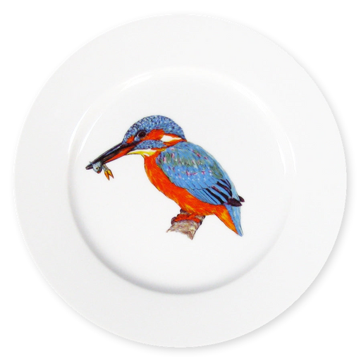 Richard Bramble Kingfisher 19cm Plate