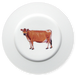 Richard Bramble Jersey Cow 19cm Plate