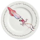 Squid 30cm Flat Rimmed Plate