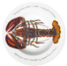 Richard Bramble North American Lobster 30cm Deep Rimmed Plate