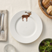 Richard Bramble Stag Roaring 26cm Plate lifestyle