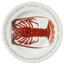 Spiny Lobster 30cm Deep Rimmed Plate