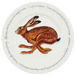 Hare Running 30cm Plate