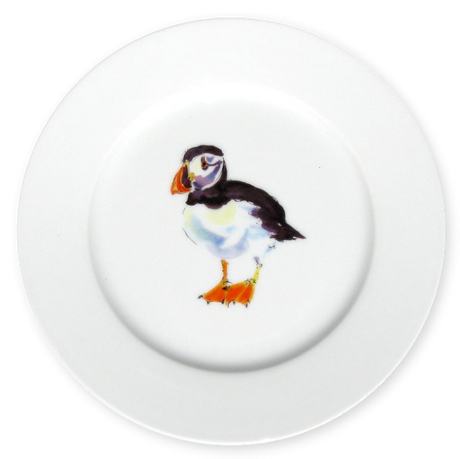 Richard Bramble Puffin Standing 19cm Plate