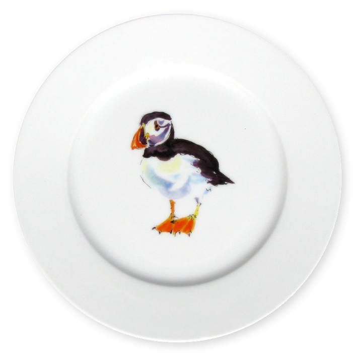 Richard Bramble Puffin Standing 19cm Plate