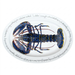 Blue Lobster 39cm oval plate