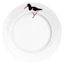 Oystercatcher Standing 26cm Flat Rimmed Plate