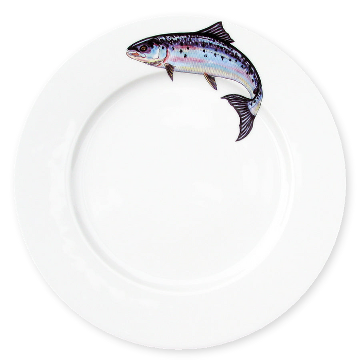 Richard Bramble Salmon 26cm Plate