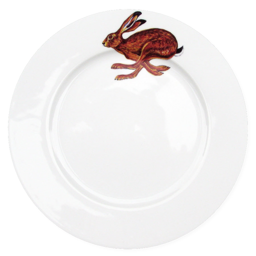 Richard Bramble Hare Running 26cm Plate