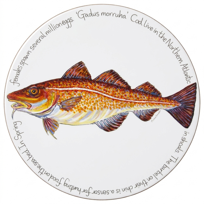 Sea Fish Tablemat Set of 6 styled on the table