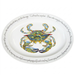 Blue Crab 39cm oval plate
