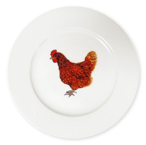 Richard Bramble Hen 19cm Plate