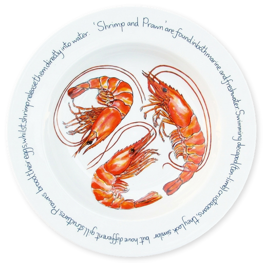 Shrimp Prawn 30cm Plate