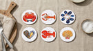 Fruits de Mer Coaster Set lifestyle