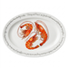 Shrimp & Prawn 39cm oval plate