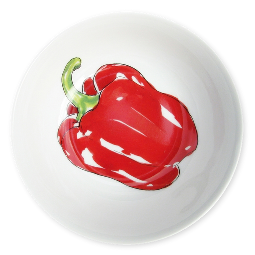 red pepper bowl