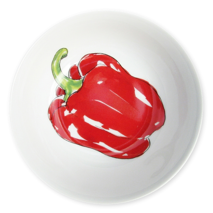 red pepper bowl