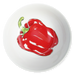 red pepper bowl